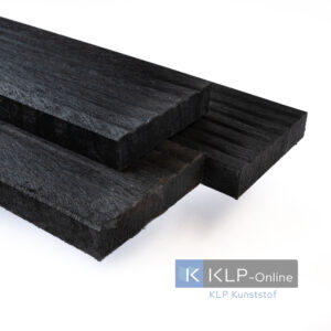 KLP® Deck zwart 18x3,9x325 cm