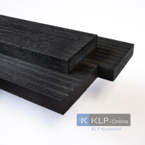 KLP® Deck zwart  20x4,7x325 cm