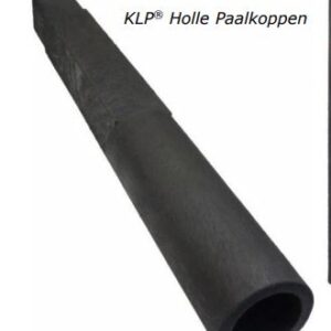 KLP® Holle Paalkoppen 20x20x 120/200 cm zwart