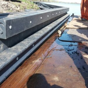 Gording S16 - 15x16x500 cm, zwart