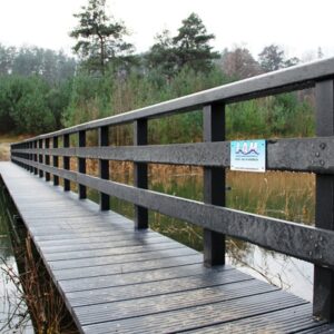 KLP® Kantplanken 14x4x420 cm wit